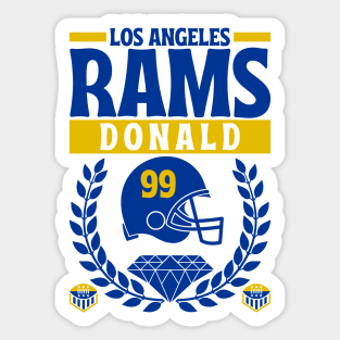 Los Angeles Rams Donald 99 Edition 2 Sticker